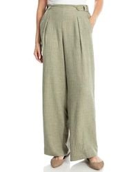 Max Studio - Pleated Woven Pants - Lyst