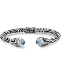 Samuel B. - Sterling Bangle - Lyst