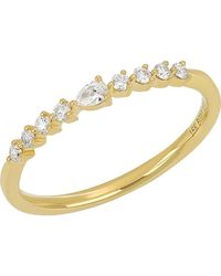 Bony Levy - Liora Diamond Stackable Ring - Lyst