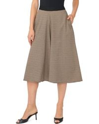 Halogen® - Houndstooth Culottes - Lyst