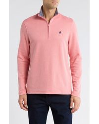 Brooks Brothers - Piqué Half Zip Pullover - Lyst