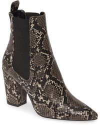womens snake print boots