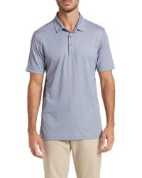 Travis Mathew - Heathered Knit Polo Shirt - Lyst
