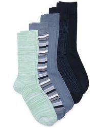 Nordstrom Rack - Assorted 5-Pack Dress Socks - Lyst