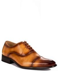 Gino Vitale - Cap Toe Oxford - Lyst