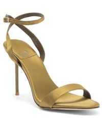 Jeffrey Campbell - Blossmz Ankle Strap Satin Sandal - Lyst
