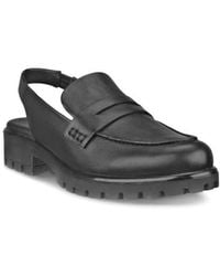 Ecco - Modtray Water Resistant Slingback Penny Loafer - Lyst