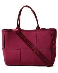 Pop Ups Brand - Water Resistant Woven Neoprene Mini Tote Bag - Lyst