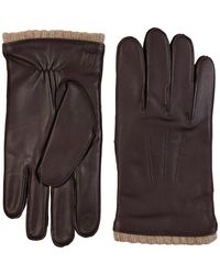 Bruno Magli - Touch Tech Cashmere Lined Leather Gloves - Lyst