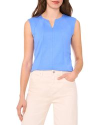 Halogen® - Seamed Notch Neck Ponte Shell - Lyst