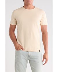 T.R. Premium - Solid Crewneck T-Shirt - Lyst