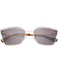 Ted Baker - 56Mm Polarized Square Sunglasses - Lyst