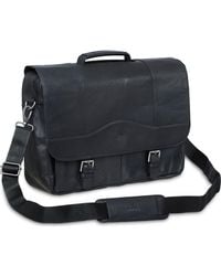 Mancini - Porthole Rfid Briefcase - Lyst