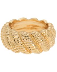 Nordstrom - Textured Wide Band Ring - Lyst