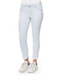 democracy freedom ankle skimmer jeans