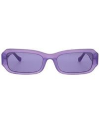 Florence By Mills - 54Mm Rectangular Sunglasses - Lyst