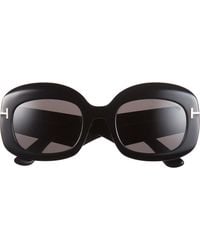 Tom Ford - 53Mm Square Sunglasses - Lyst