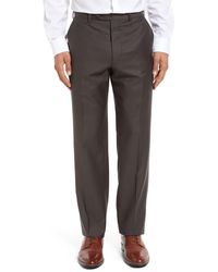 jb britches men's flat front pant