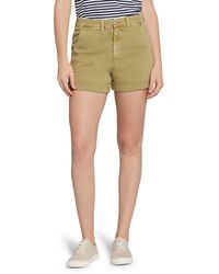 Current/Elliott - The Vacay Stretch Cotton Shorts - Lyst