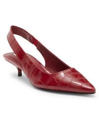 Steve Madden - Leilany Pointed Toe Slingback Pump - Lyst
