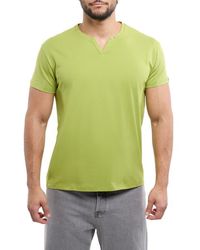 Xray Jeans - Split Neck T-Shirt - Lyst