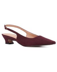 TORGEIS - Slingback Kitten Heel Pump - Lyst