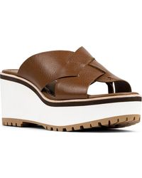 Donald J Pliner - Wedge Platform Sandal - Lyst
