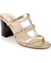 L'Agence - Heromin Slide Sandal - Lyst