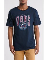 Vans - Univer City Graphic Crew Tee - Lyst