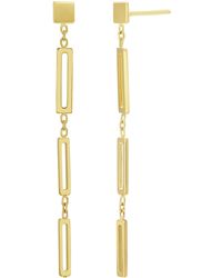 Bony Levy - 14k Gold Chain Drop Earrings - Lyst