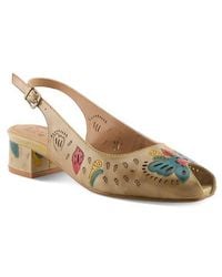 Spring Step - Streetpeep Slingback Peep Toe Sandal - Lyst