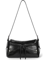 orYANY - Moto Leather Shoulder Bag - Lyst
