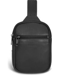 CHAMPS - Onyx Leather Holster Sling Bag - Lyst