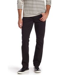 Joe's Joe's The Slim Fit Cotton French Terry Pants In Black At Nordstrom Rack