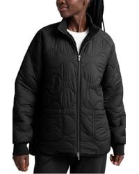 Beyond Yoga - Two-Way Reversible Quilted Jacket - Lyst