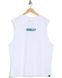 Hurley - Everyday Explore Cotton Graphic Tank Top - Lyst