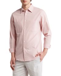 Theory - Irving 2p Spring Ripstop Shirt - Lyst