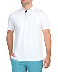 Tailorbyrd - Solid Modal Blend Polo - Lyst