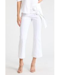 Cinq À Sept - Jessi Cropped Denim Pants - Lyst