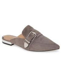 Linea Paolo - Ace Buckle Pointed Toe Mule - Lyst