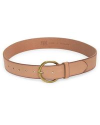 Frye - Flat Leather Belt - Lyst