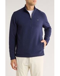Callaway Apparel - Ottoman Quarter Zip Sweatshirt - Lyst