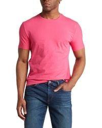 T.R. Premium - Solid Crewneck T-Shirt - Lyst