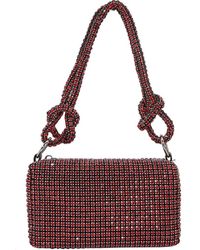 BERNESS - Rhinestone Rectangular Shoulder Bag - Lyst