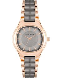 Anne Klein - Brushed Dial Ceramic Bracelet Watch, 32Mm - Lyst