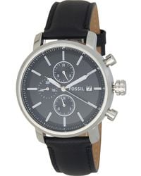 Fossil - Rhett Multifunction Litehide Leather Watch - Lyst