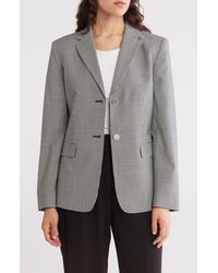 Theory - Stretch Wool Slim Fit Blazer Jacket - Lyst
