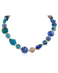 Jardin - Mixed Beaded Statement Necklace - Lyst