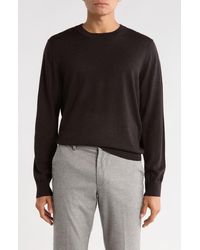 Vince - Crew Neck Merino Wool Sweater - Lyst