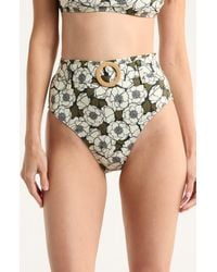 Hutch - Conny O-Ring High Waist Bikini Bottoms - Lyst